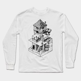 Dungeons and Isometric Dragons Long Sleeve T-Shirt